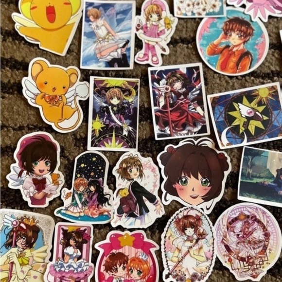 Cardcaptor Anime Sticker Set of 50 pcs Japanese Anime - Picture 7 of 7